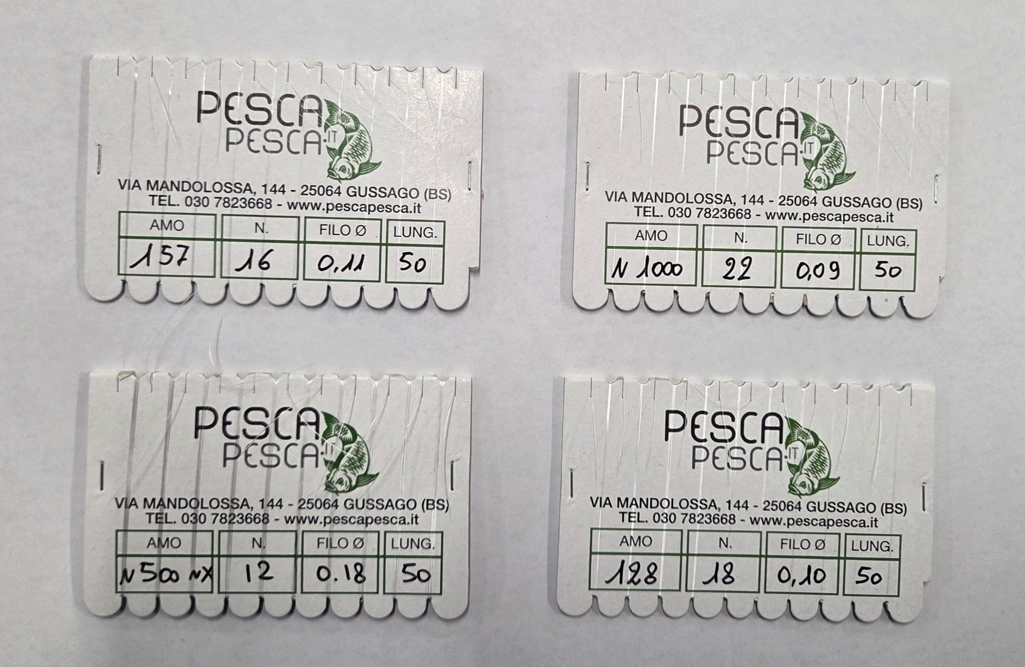 Ami Legati Colmic Nuclear N1000 n.16 filo 0.12 50 cm