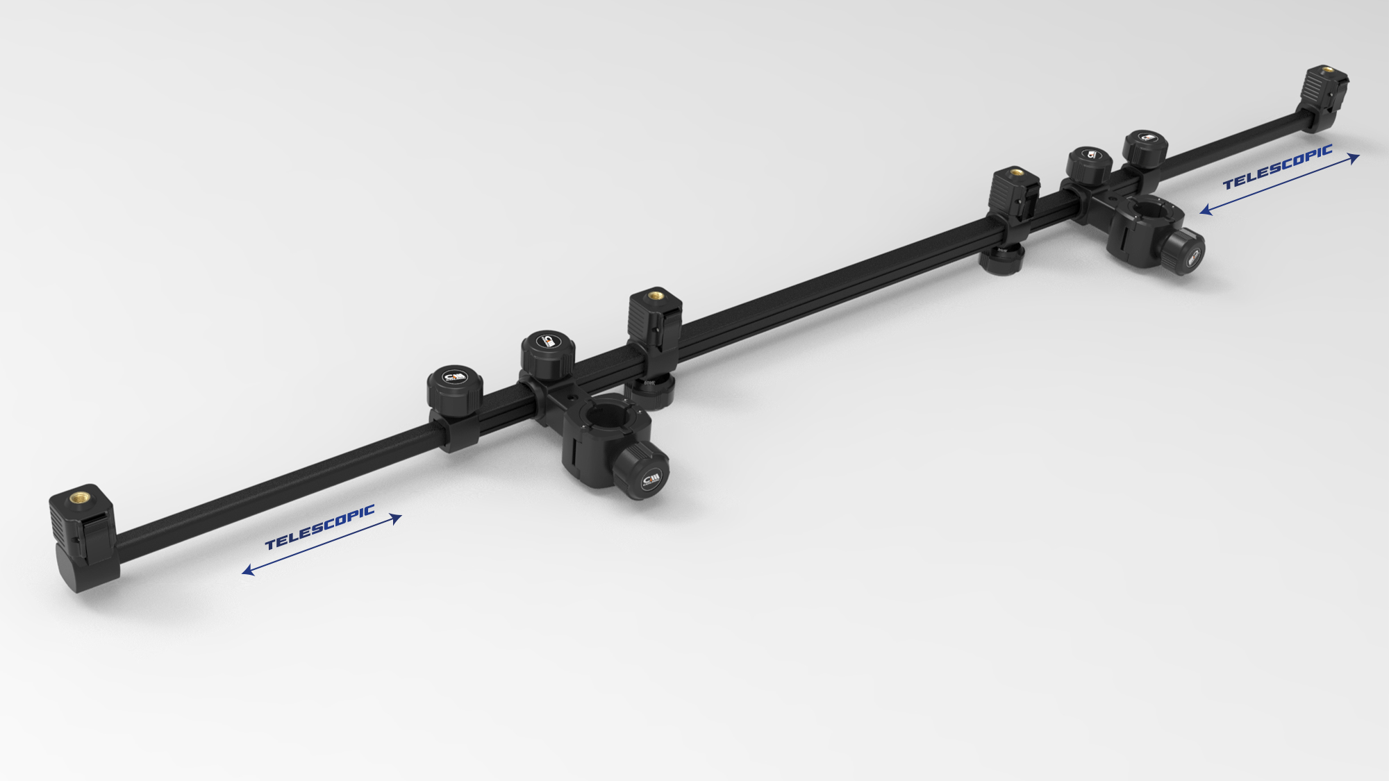 KEEPNET BAR: 4 CONNECTORS (QUICK RELEASE + PRESS & GO)